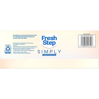 Simply Multi-Cat Clumping Cat Litter, Unscented, 14 Lb Box